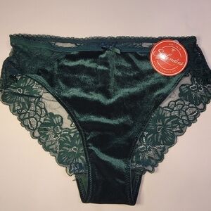 Splendies Panties, Green, Size M
